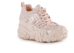 Anthony Wang Persimmon-01 Lace Up Hidden Wedge Women's Sneakers