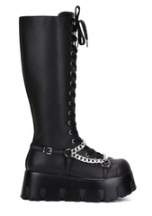 Jackson Platform Long Boot With Chain